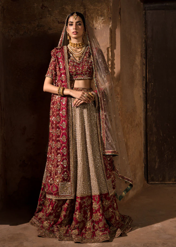 Red Gold lyrics Lehnga